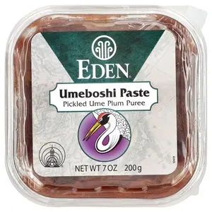 Eden Foods Umeboshi Paste, Pickled Ume Plum Puree, 7 oz (200 g)
