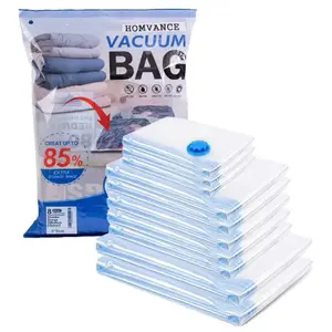 Vacuum storage bags 8 packs reducing volume by up to 85%