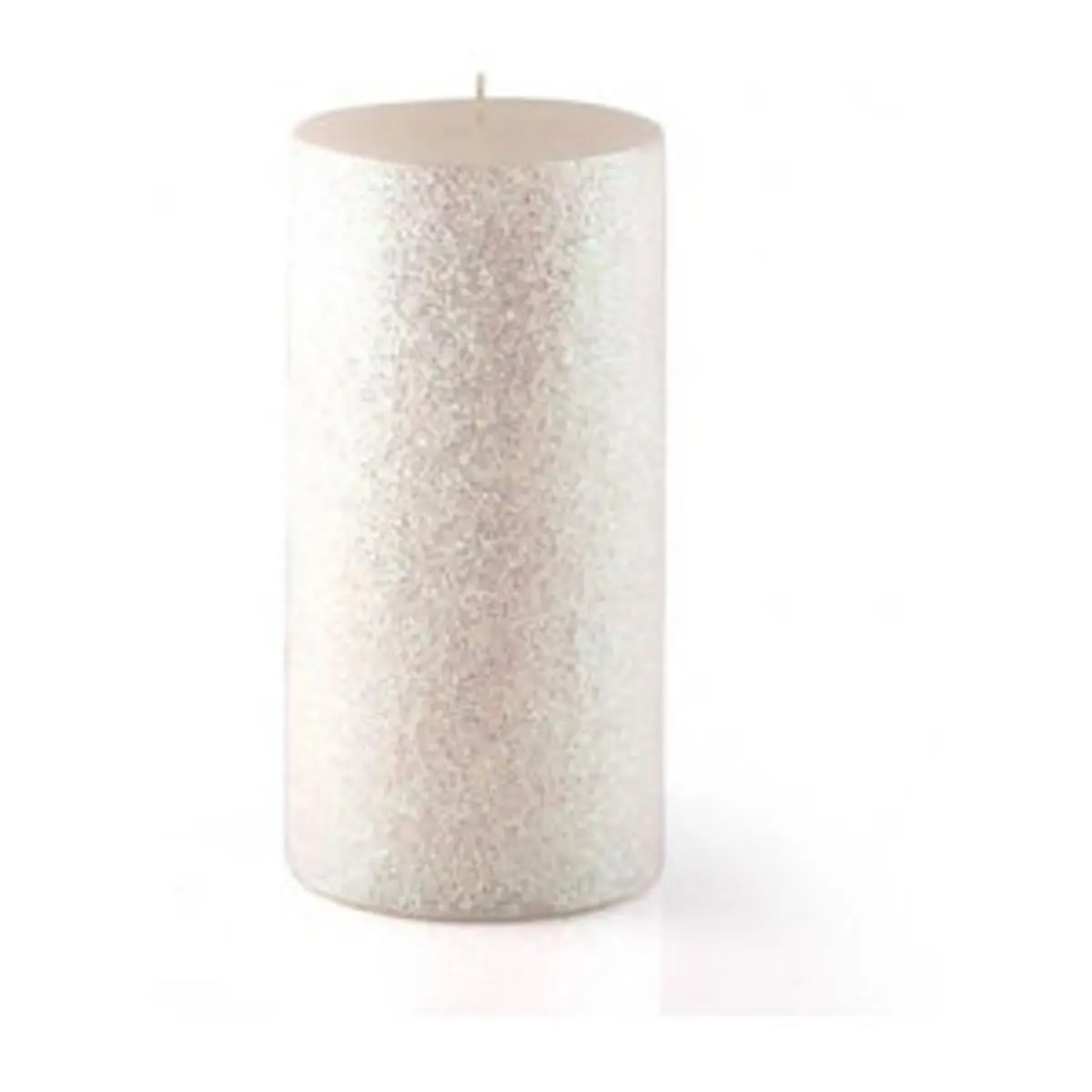 212 MAIN Handpoured Wax Cylinder Pillar Candles, 3x6 in, Metallic White Scratch-Painted (Scratched to Create Texture), 90-Hour Beautiful Burn, Bulk 12-Pack for Parties, Camping & Hiking Decor Lights