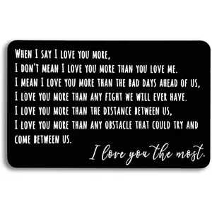 Engraved Wallet Inserts Card Thanksgiving Gifts Wallet Card Gifts for Men Women Husbands Wife Boyfriend Girfriend