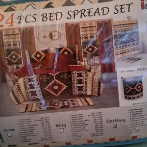 24 pcs bed spread set