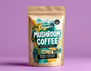 Famous Mushroom Coffee Infused w Sea Moss