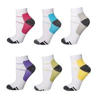 6 Pairs(Blue-Yellow-Rose Red-Grey-Purple-Green)