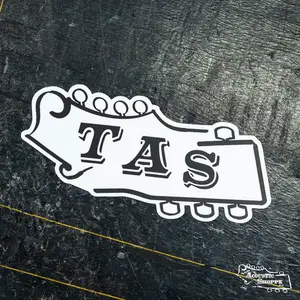 "TAS" 4 inch Logo Sticker