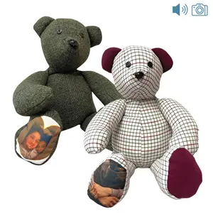 Custom Memory Teddy Bear - Made from Loved Ones Clothes
