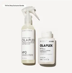 OLAPLEX Sunday Scaries Duo - Pre-Wash Repair Treatment & Booster Even Deeper Repair for Stronger Hair in as Little as 3 Minutes - Vegan & Cruelty-Free Formula