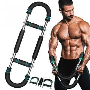 Adjustable Resistance Arm & Ab Trainer, Detachable Arm Strength Training Bar,Adjustable Sport Bar, Multifunctional Fitness Equipment for Home Gym, Workout Equipment, Summer Essentials, Fitness Accessories