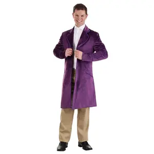 Authentic Men's Willy Wonka Costume Jacket