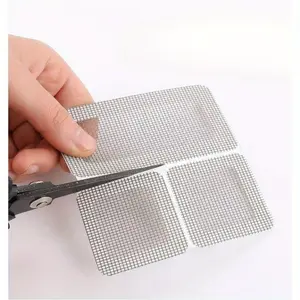 10pcs Self-Adhesive Window Screen Repair Patch Kit, Cuttable Door and Window Mosquito Repellent Patches, Hole Patch, Screen Door Mesh Patch