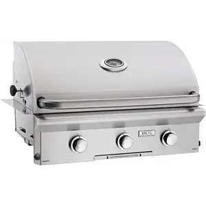 American Outdoor Grill 30 Inch Built-In Stainless Steel Natural Gas Grill