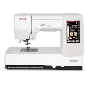 Janome MC9850 Limited Edition – Sewing & Embroidery Combo
