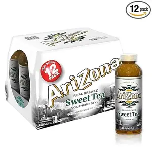 AriZona Sweet Tea - Southern Style Premium Brewed Tea, 16 Fl Oz (12 Pack)