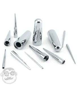 Concave Stainless Steel Taper