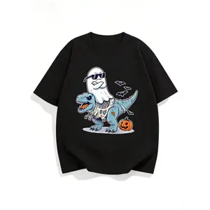 Hot Trending Tee With Ghost Riding Zombie T-Rex Unisex S-5Xl T-Shirt