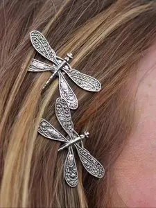 Vintage Dragonfly Design Hair Clips, Hair Clip Set, Fashionable Hair Accessories for Women & Girls, Elegant All-match Fashion Accessories for Daily Wear