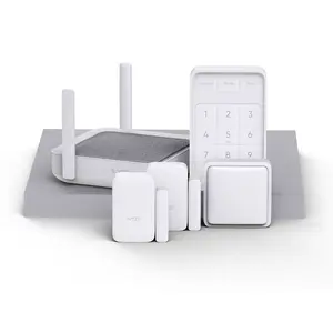 Wyze Home Monitoring — 6-Piece Home Security System with No Contracts... Ever! (Includes Door/Window Sensor x2, Keypad, Hub with Siren), Wireless Alarm, Securing Accessories