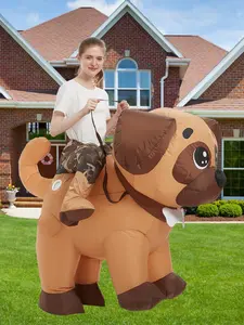 Christmas New Dog Inflatable Costume, Holiday Party Fun Prank Toys, Adult Performance Props, Perfect Gift Ideas