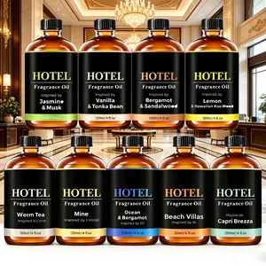Hotel Diffuser Oil Inspired by Ritz-Carlton Ocean & Bergamot Fragrance Oil - 120ml 4oz Scented Essential Oil for Diffusers & Humidifier, Car Air Freshener