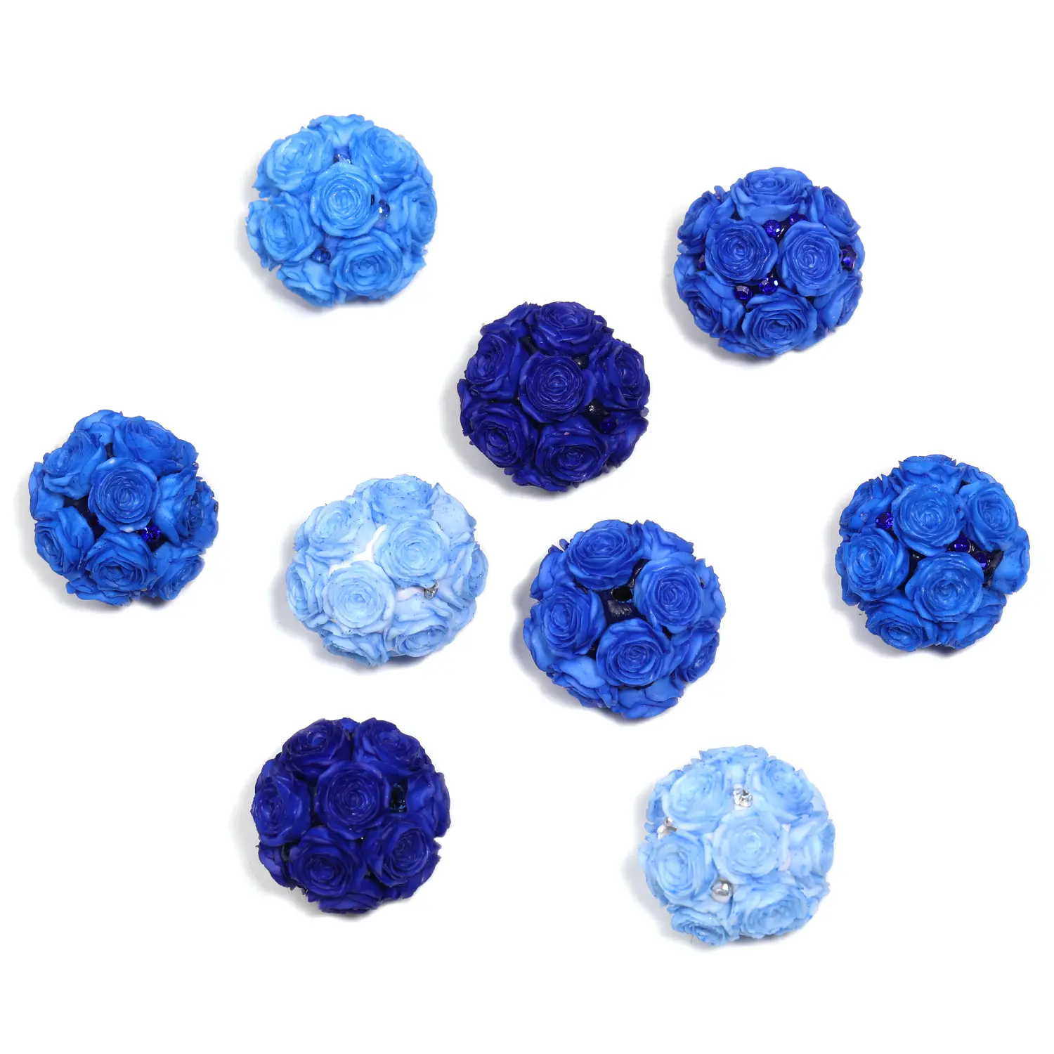 ZY2102012 10PCS Flower beads