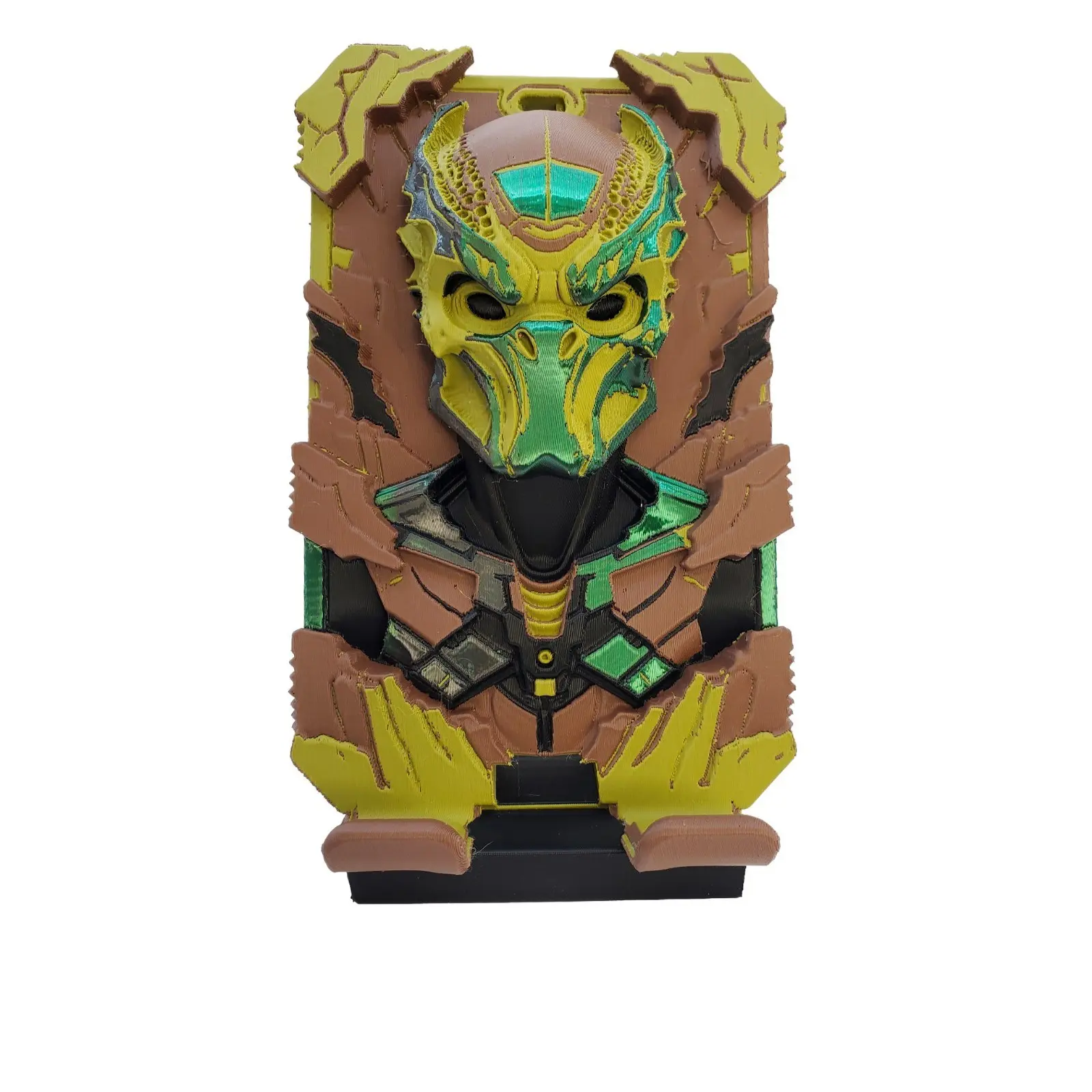 Alien Predator Face Plastic Mobile Phone Holder Stand, Phone Accessories for Smartphones, Phone Stand