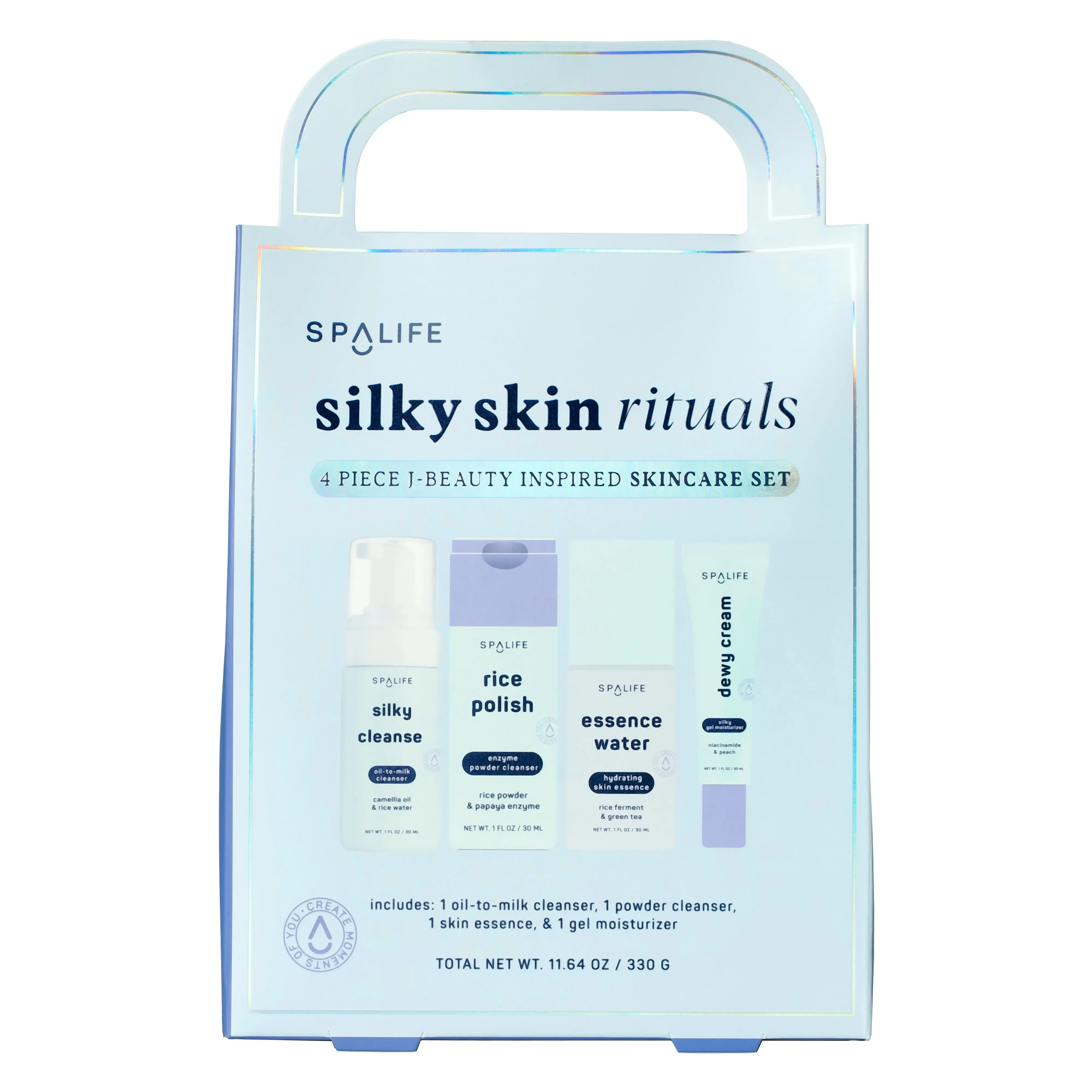 Silky Skin Rituals – 4pc J-Beauty Inspired Skincare Gift Set