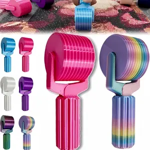 Rainbow Diamond Painting Roller - Premium Craft Tool for Flattening & Securing Drills, Ergonomic Handle, Perfect for 5D Diamond Art Kits, DIY Crafts & Rhinestone Projects