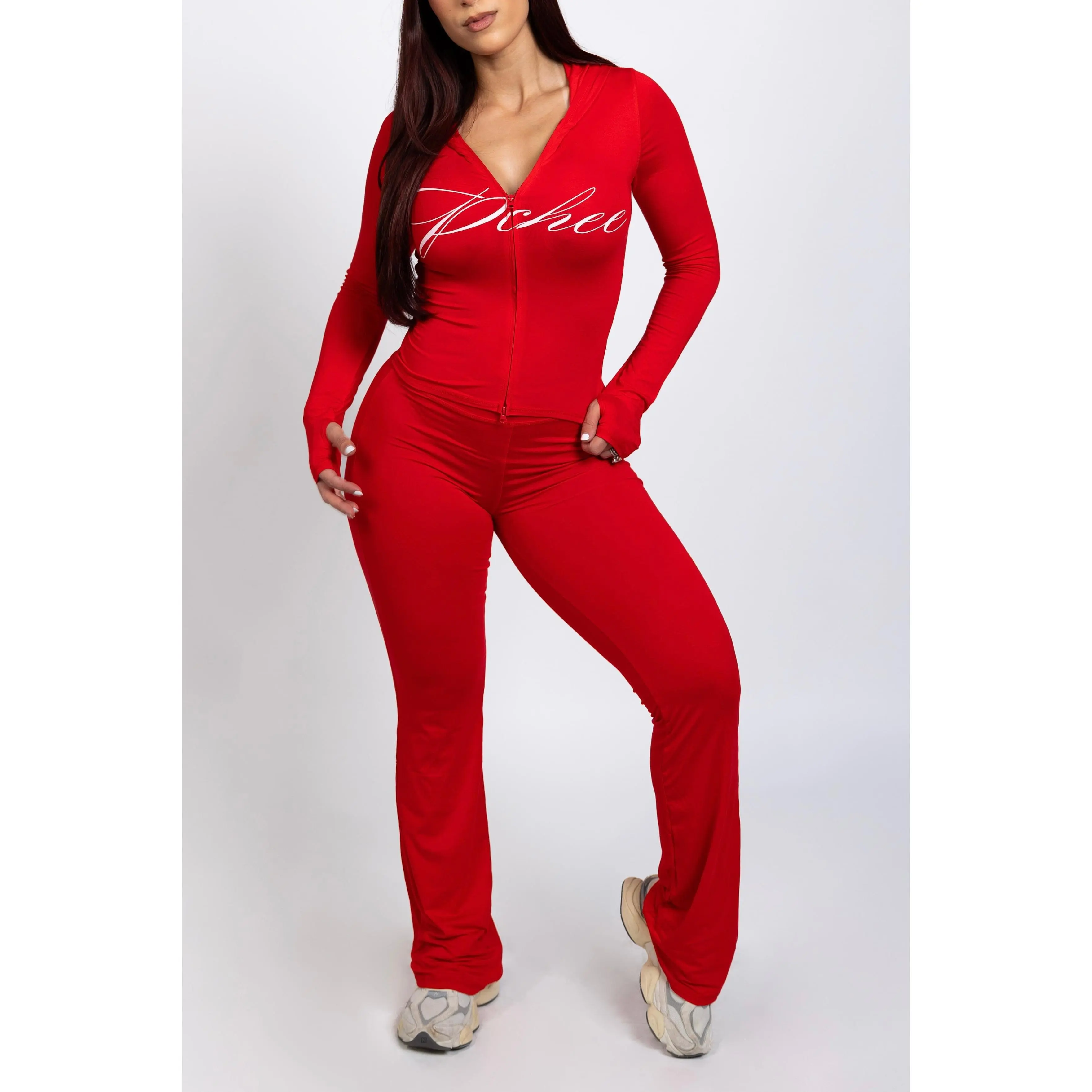 Pchee Red Tracksuit