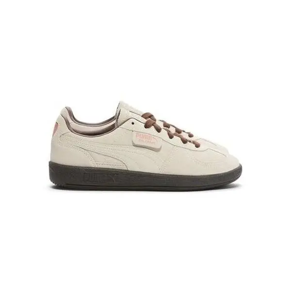 PUMA Palermo Sneaker in White Leather | Men's
