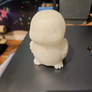 White Jade Owl statue