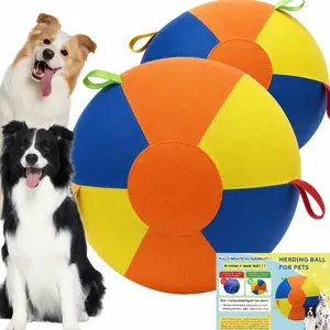 Inflatable Herding Ball for Dogs – Push & Chase Interactive Outdoor Dog Toy (NOT for Aggressive Chewer), herding toy, giant dog ball, outdoor park and grass training toy,play gift