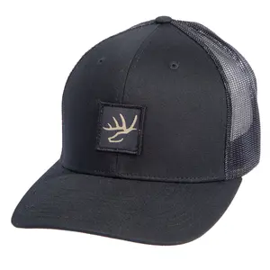 Black On Black Patch Snapback