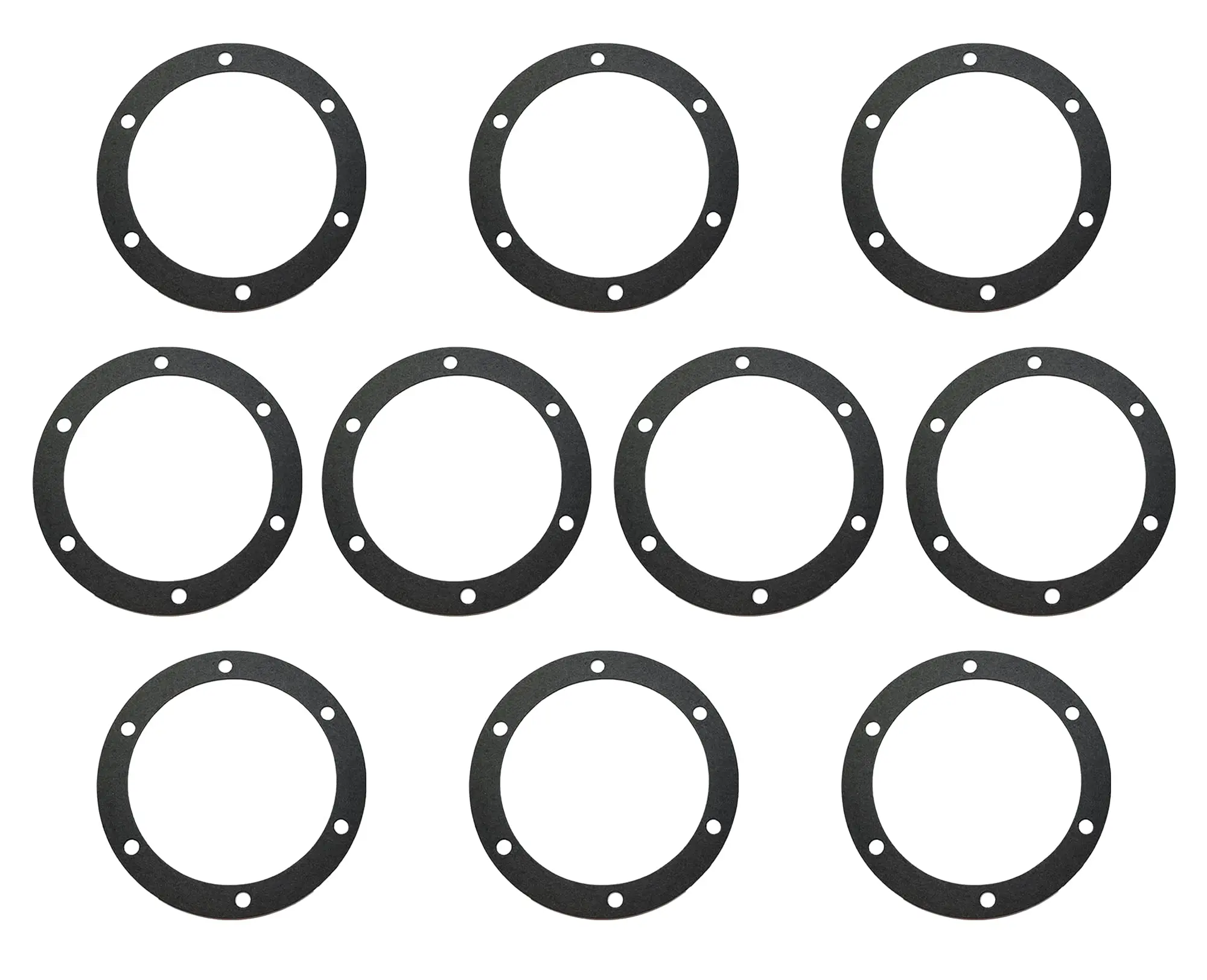 Torque 10 PCS Hubcap Gasket 343-4009 Hub Cap Gasket with 6 Hole (Replaces Stemco 330-3009) (10 x TR3303009)