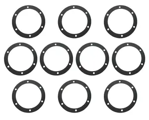 Torque 10 PCS Hubcap Gasket 343-4009 Hub Cap Gasket with 6 Hole (Replaces Stemco 330-3009) (10 x TR3303009)