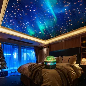 Dreamy Starry Sky Light - Illuminate Romantic Bedrooms, Add Sparkle to Festivals, Camping Adventures, and Parties.A Dreamy Gift Suitable for All Occasions - 2-in-1 Aurora and Wave Projector