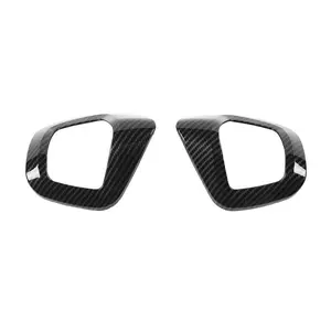 For Chevrolet chevy Camaro 2017+ Seat Back Headrest Adjust Control Handle Cover Trim Car Interior Accessories ABS Carbon