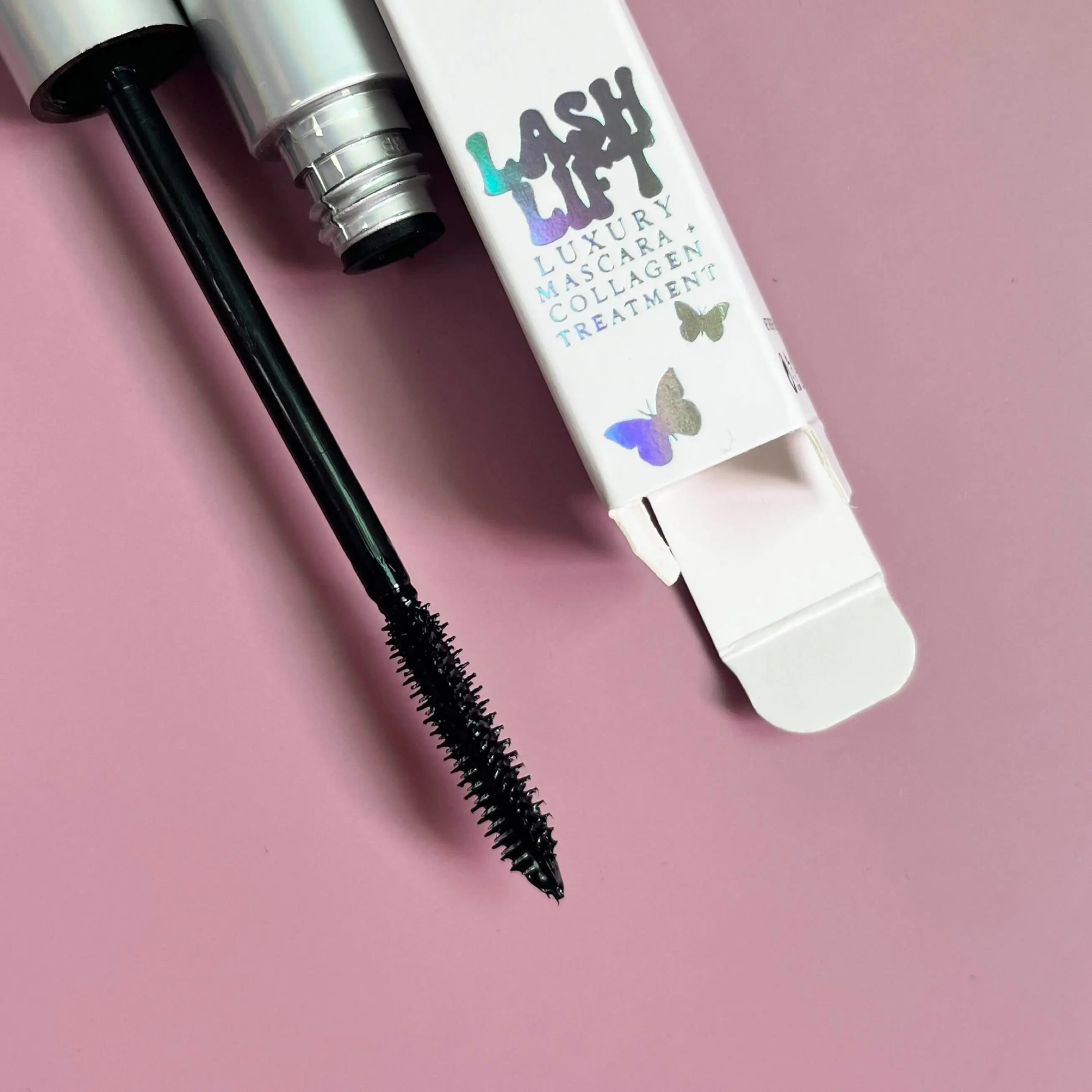 Luxury Collagen-Infused Lash Lift Mascara - Lengthening, Lash Growth, Long-Lasting, Brush-On, Resistance Formula, Lengthening Mascara, Lash Growth Mascara
