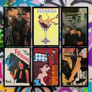 Stylish retro-style posters, fun canvas wall art, and aesthetically pleasing printed paintings