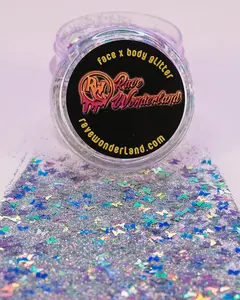 Butterfly Babe Silver Mix Glitter