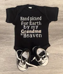 Hand Picked For Earth By My Grandma In Heaven Bodysuit