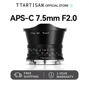 TTARTISAN 7.5mm F2.0 APS-C Fisheye Manual Focus Lens for M43 Mount — Ultra-Wide Creative Fisheye Lens