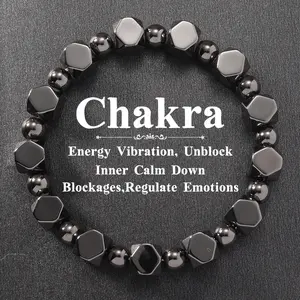 September Laurel Natural Obsidian Agate Bracelet, Root Chakra Protection Stone, Men's Energy Jewelry, Boost Confidence & Stability Gift