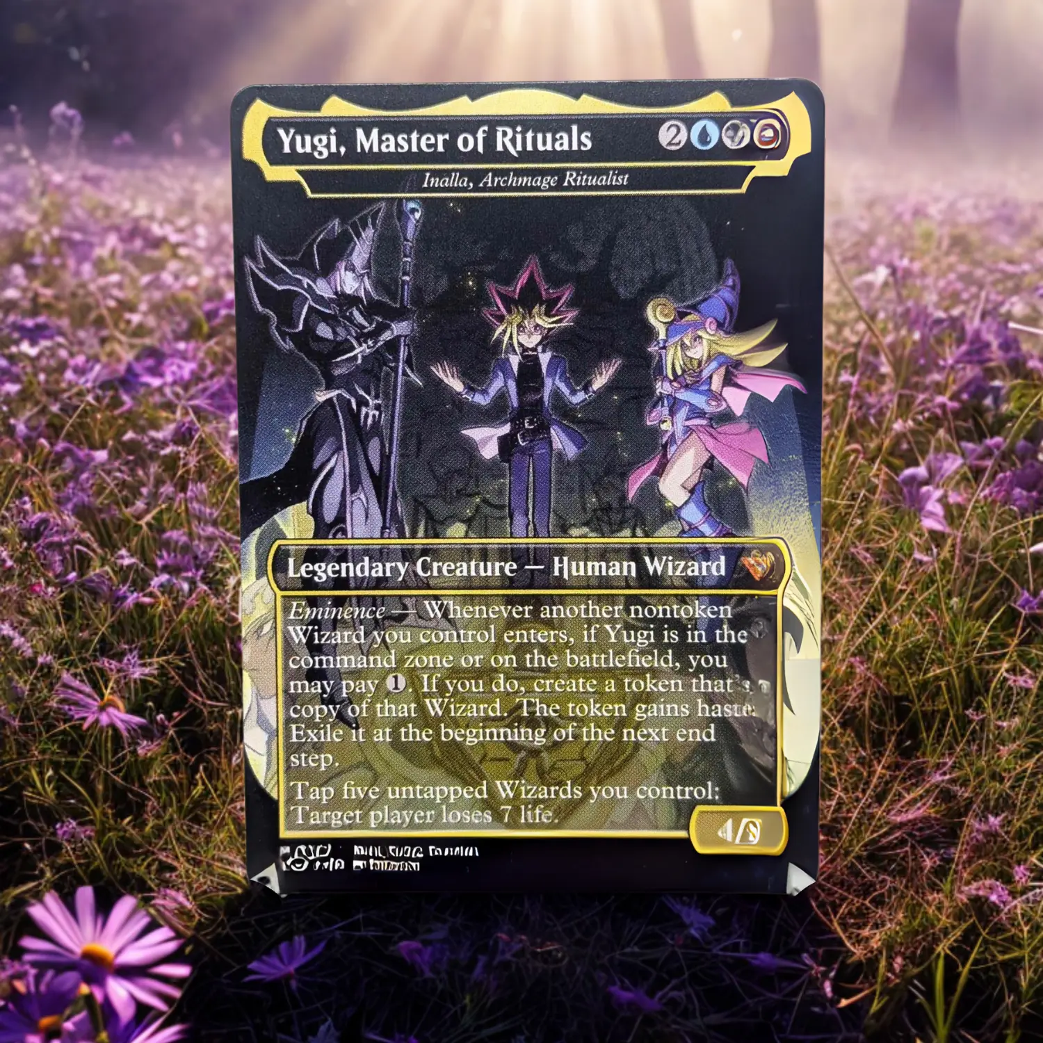 Yu-Gi-Oh MTG EDH Commander Proxy Deck - Dark Magic! - Wizards - 100 Cards,  8 Tokens - Magic - Gathering - Yugioh - Proxies - Orica - TikTok Shop