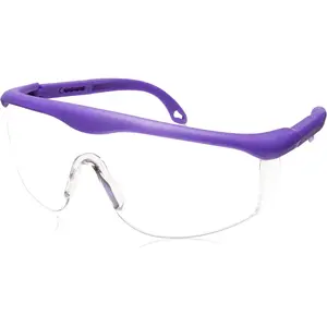 unisex adult Colored Full Adjustable Eyewear Prescription Eyeglass Frames, Purple, Universal US