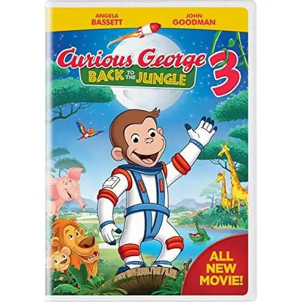 USED Book - Curious George 3: Back to the Jungle [DVD] (Unknown) - english