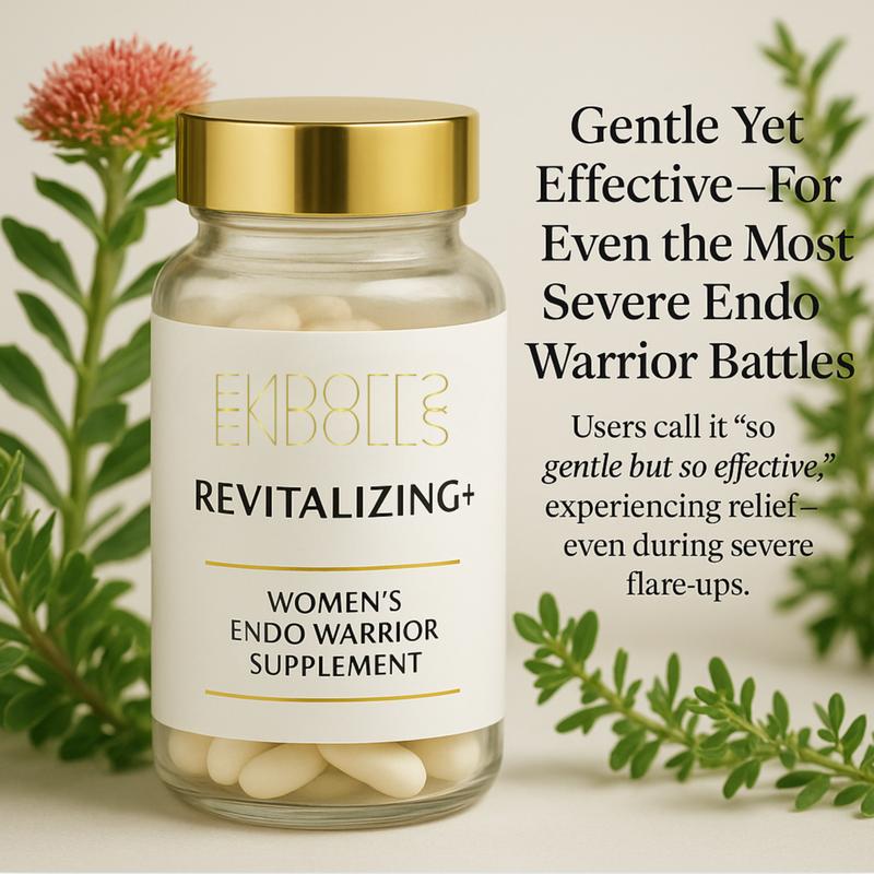 ENDOLLS - Endo Warrior Supplement Advanced Duo with Rhodiola rosea for Ultimate Repair and Healing Complex for Endo Warriors