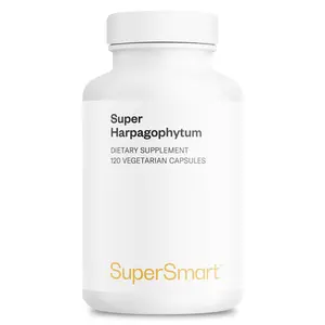 Supersmart - Super Harpagophytum 1000mg per Day (High Strength) - Devil's Claw Herbal Supplement | Non-GMO & Gluten Free - 120 Vegetarian Capsules