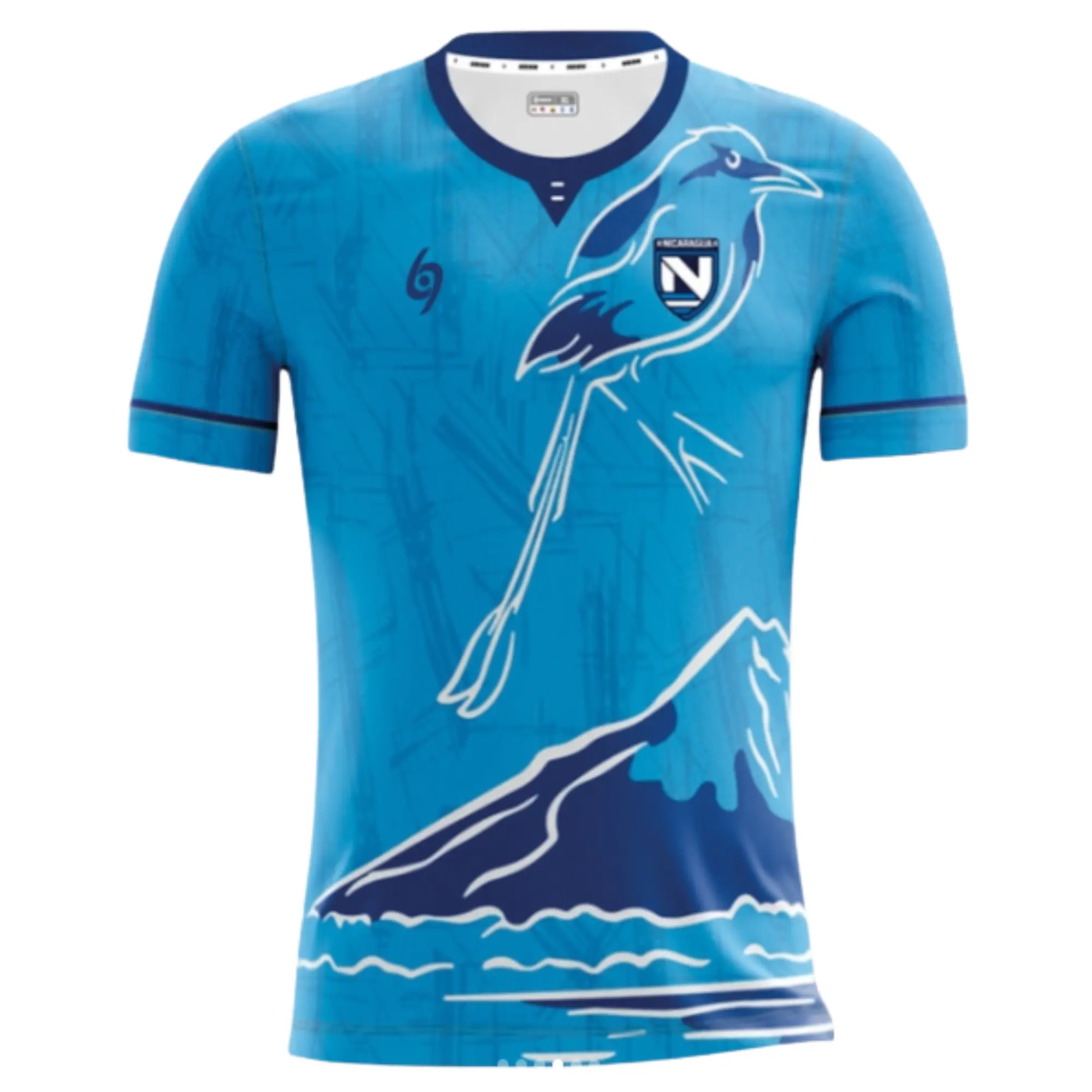Nicaragua New Training 2 Soccer Jersey - Sport Menswear