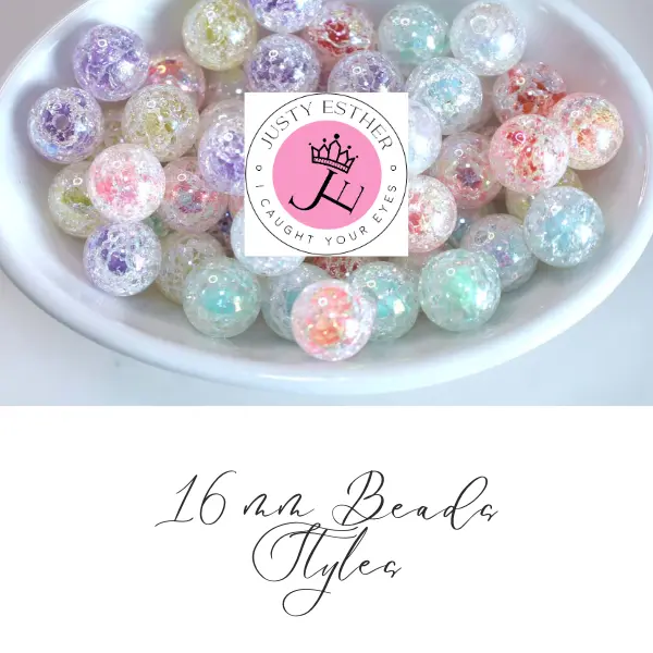 16 MM Beads Styles Shapes & Sizes