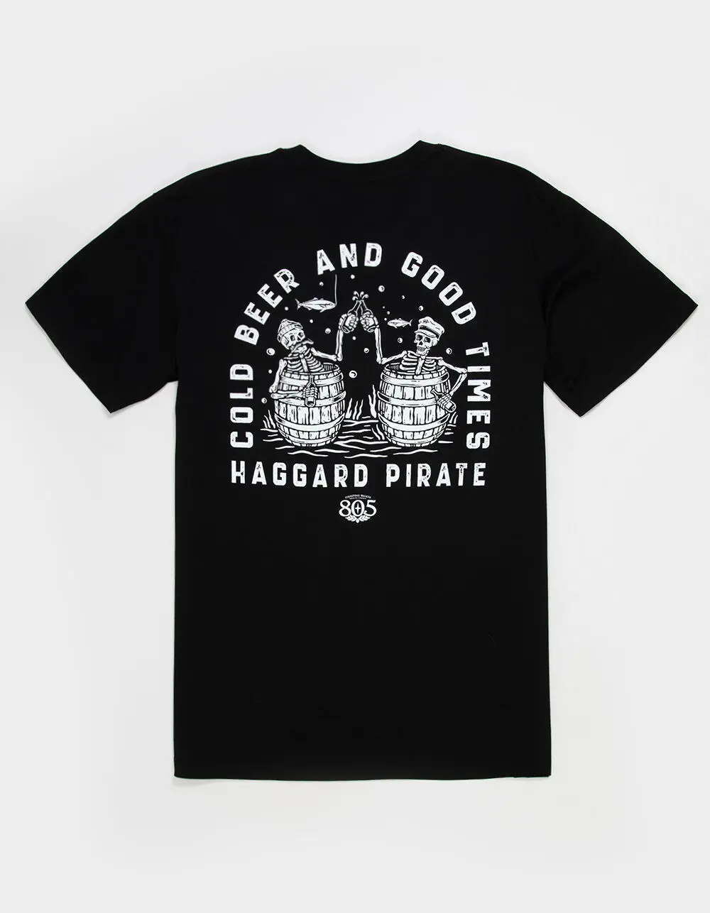 HAGGARD PIRATE x 805 Cold Beer Mens Tee