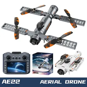 Upgraded Drone with 2 Batteries 40min Flight Brushless Motor Obstacle Avoidance Return Eagle Camera